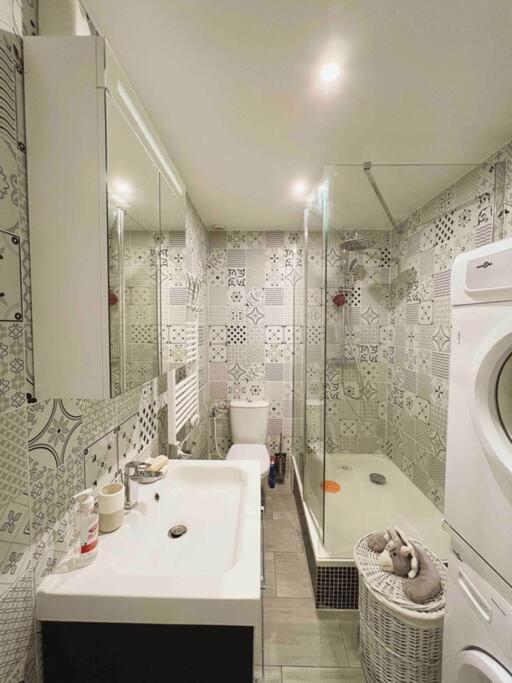 Appartement Ensoleille A 15 Minutes De Paris 圣吉欧梅斯 外观 照片